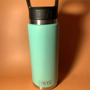 YETI Rambler Bottle 26 oz w/ Twist Open Cap Seafoam